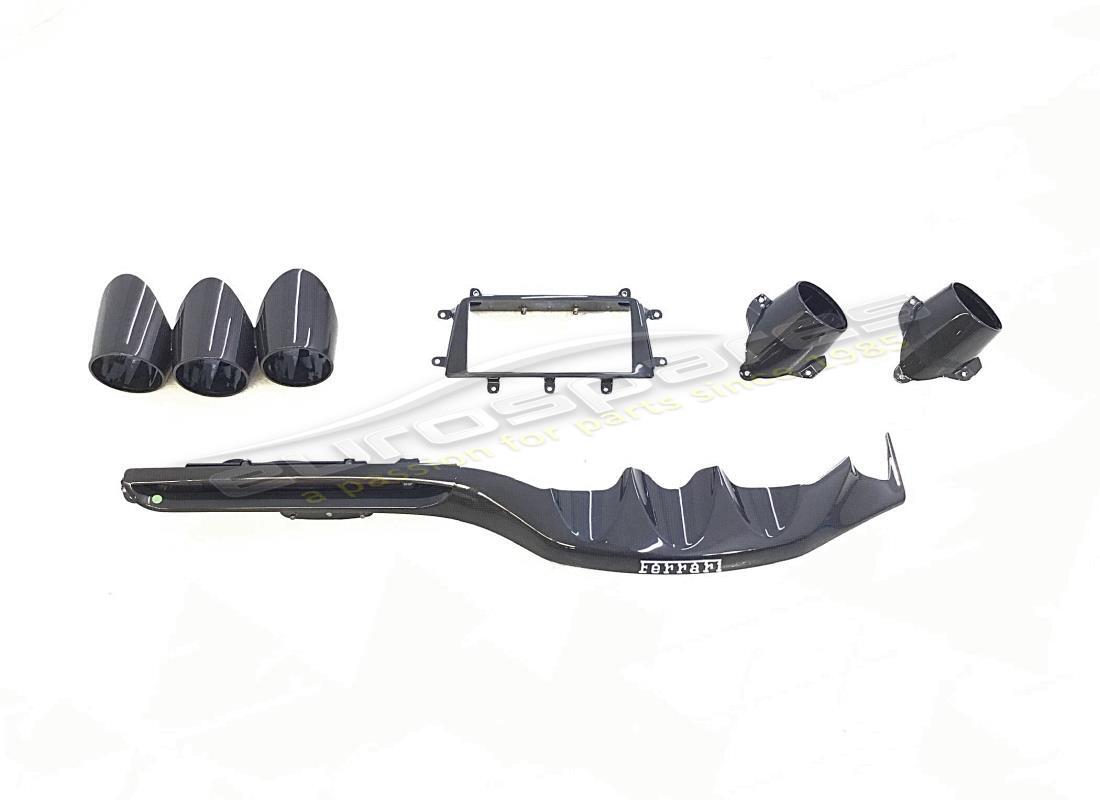 nuovo ferrari cruscotto in carbonio con display (rhd) australia-giappone-uk. numero parte 70002380 (1)