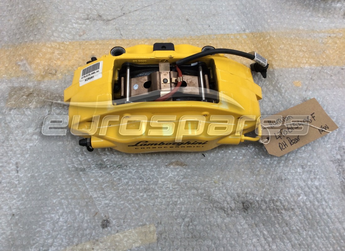 nuova lamborghini pinza scorrevole ccb gialla. numero parte 4t0615406f (1)
