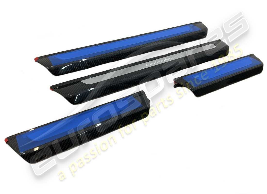 nuovo lamborghini kit pedana urus cfk retroilluminato. numero parte 4ml069641b (2)