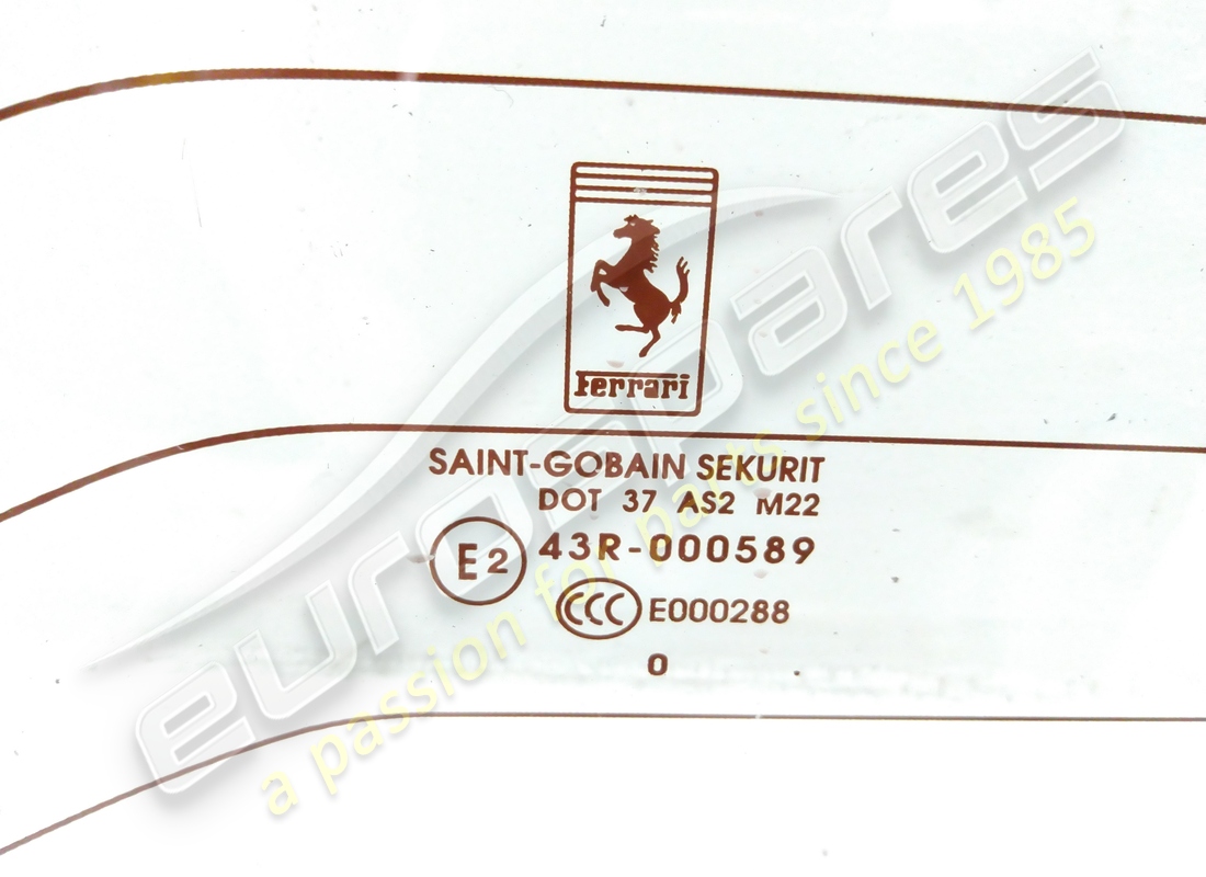 schermo posteriore ferrari usato. numero parte 82202400 (2)