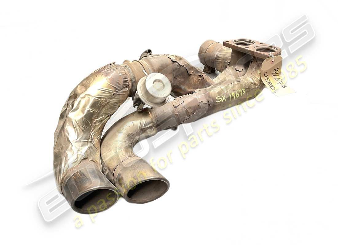 terminale di scarico sx usato ferrari. numero parte 191673 (2)