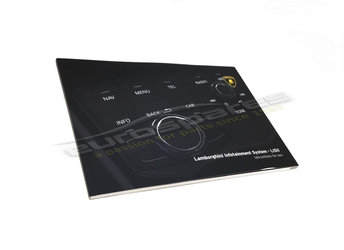 nuovo lamborghini manuale d'uso radio/navianleit. numero parte 4t0012720da (1)