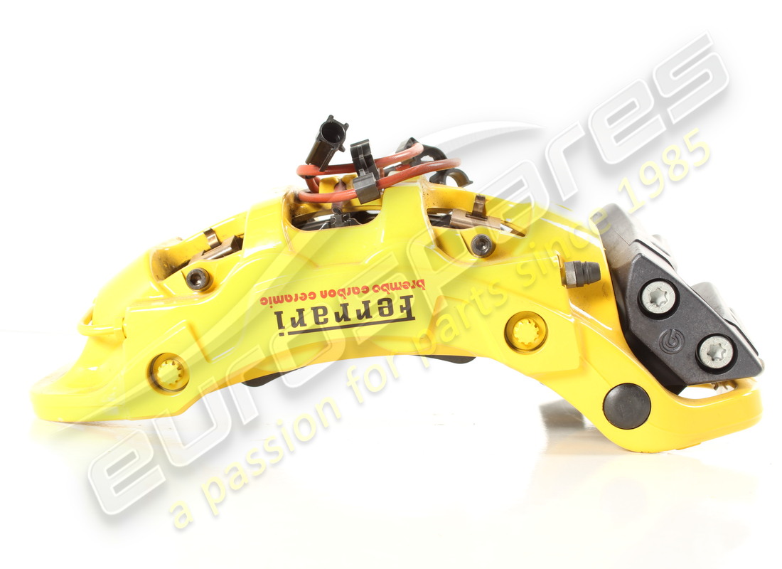 PINZA POSTERIORE SX USATA Ferrari CON PASTIGLIE. NUMERO PARTE 879838 (1)