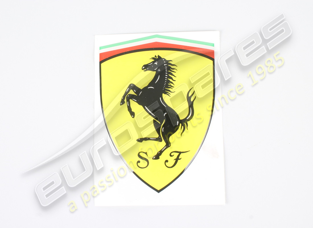 nuovo ferrari adesivo ala scudo (resina). numero parte 95992903 (2)