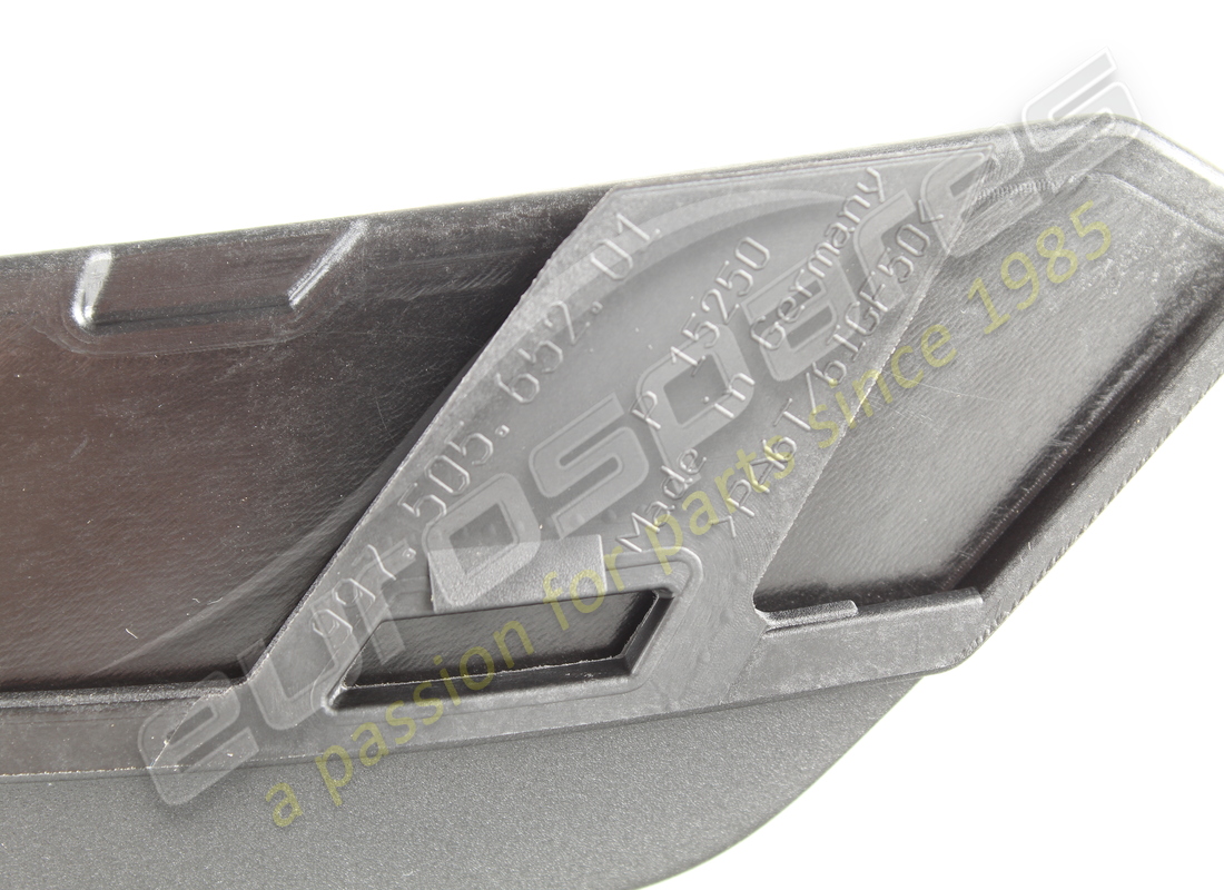 nuovo porsche scudo nero satinato. numero parte 9975056520101c (3)