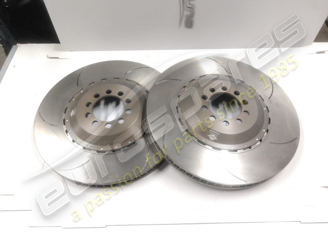 NUOVI Eurospares COPPIA DISCHI POSTERIORI IN ACCIAIO EVO . NUMERO PARTE FRNSKT7184 (1)