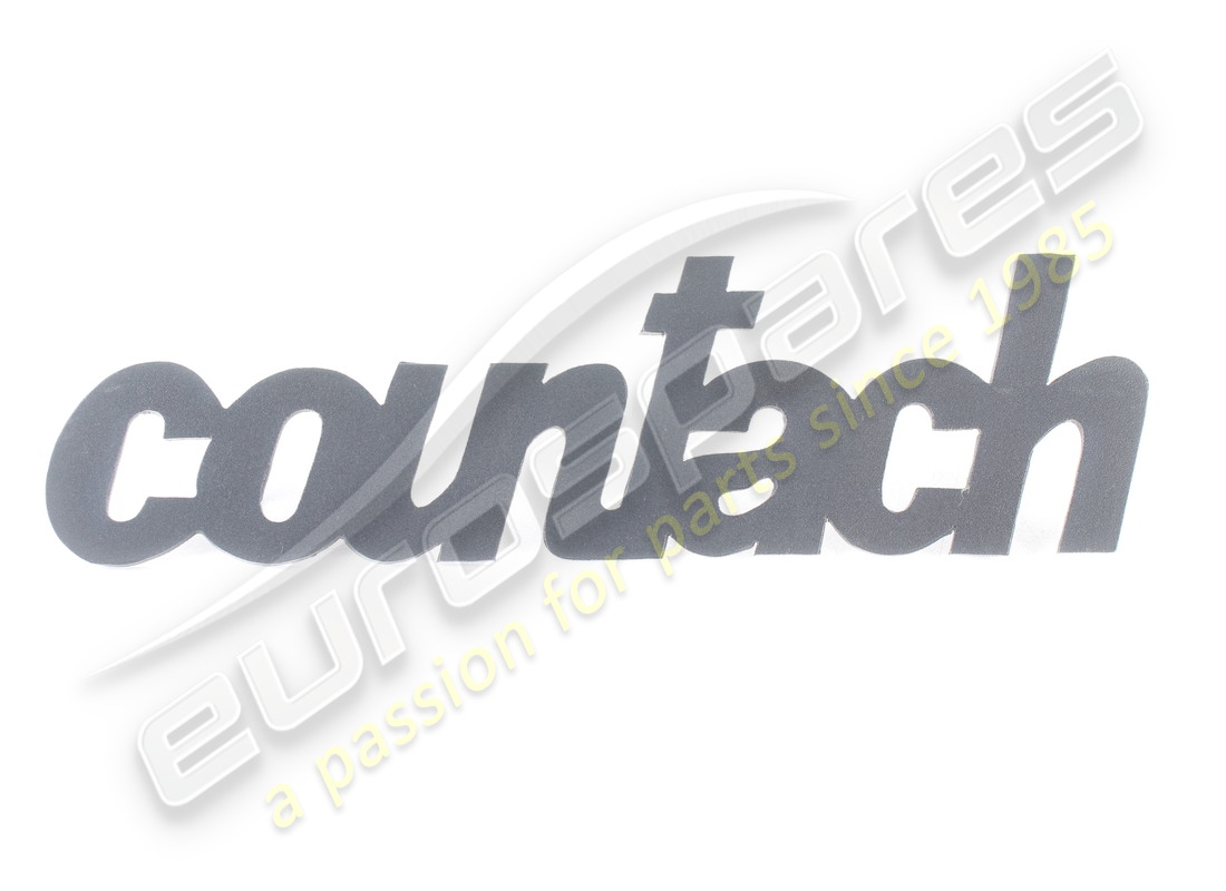 nuova piastra opaca nera lamborghini countach. numero parte 006111345 (1)