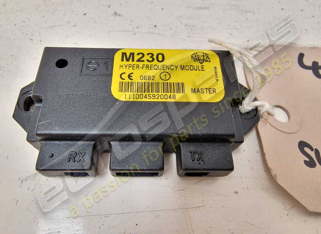 sensore di iperfrequenza slave maserati usato. numero parte 186596 (2)