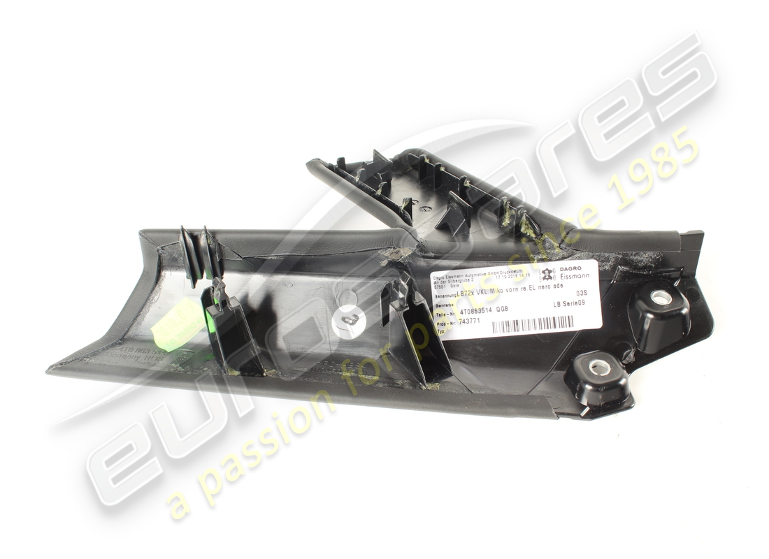 USATO Lamborghini PARTE INFERIORE COPERTURA LATERALE SX TUNN. . NUMERO PARTE 4T0863514 (1)