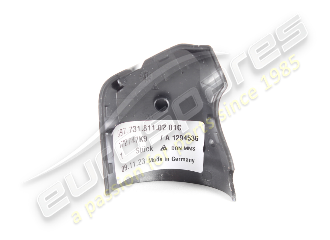nuovo porsche copertina satinata nera. numero parte 9977318110201c (2)