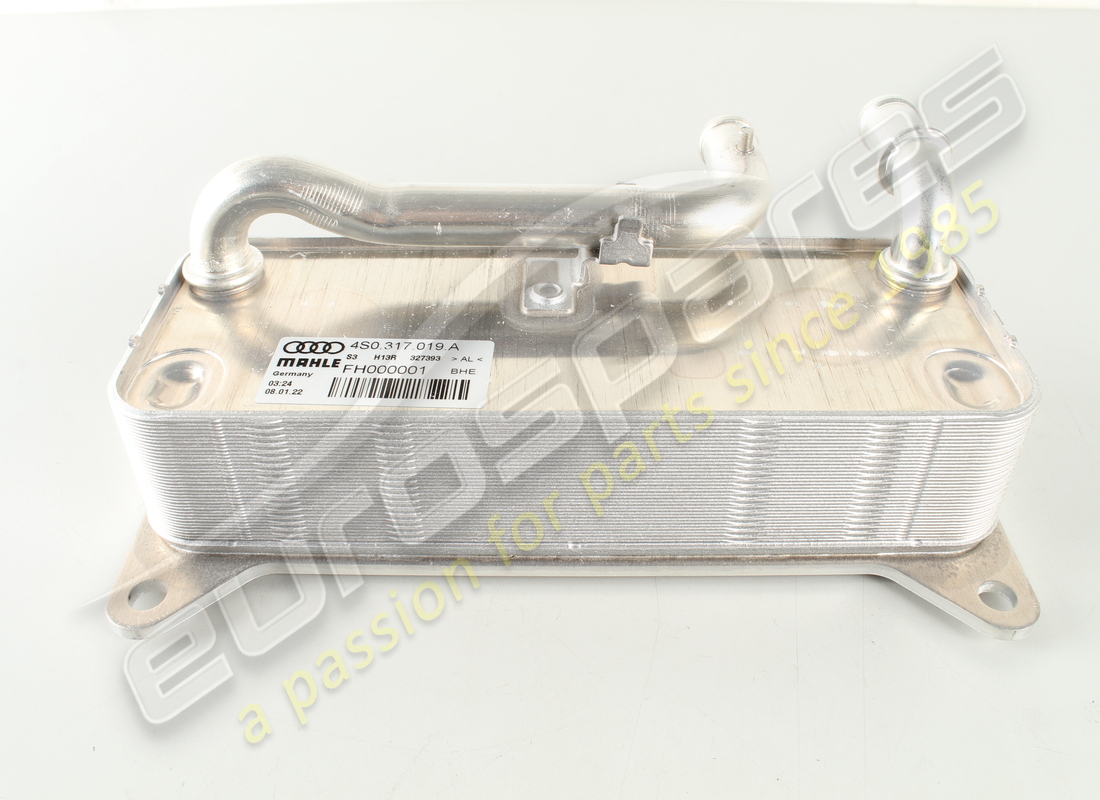 NUOVO SCAMBIATORE OLIO/ACQUA LAMBORGHINI. NUMERO PARTE 4S0317019A (1) nuovo scambiatore olio/acqua lamborghini. numero parte 4s0317019a (1)