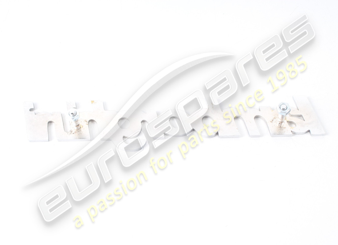 nuovo lamborghini lamborghini piastra d'argento. numero parte 006128566 (2)