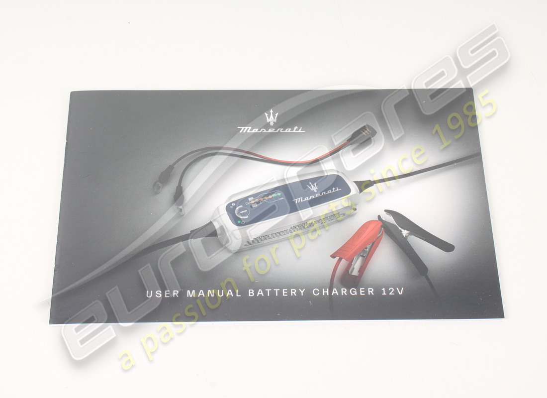 nuovo maserati manutentore caricabatterie nuovo logo eu. numero parte 940001313 (6)