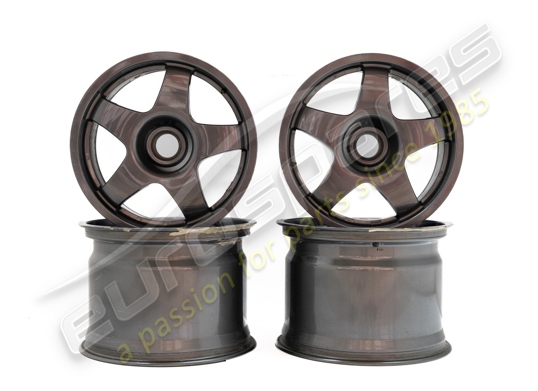 usato ferrari speedline lm ruote set 18 pollici. numero parte fwhe058 (2)