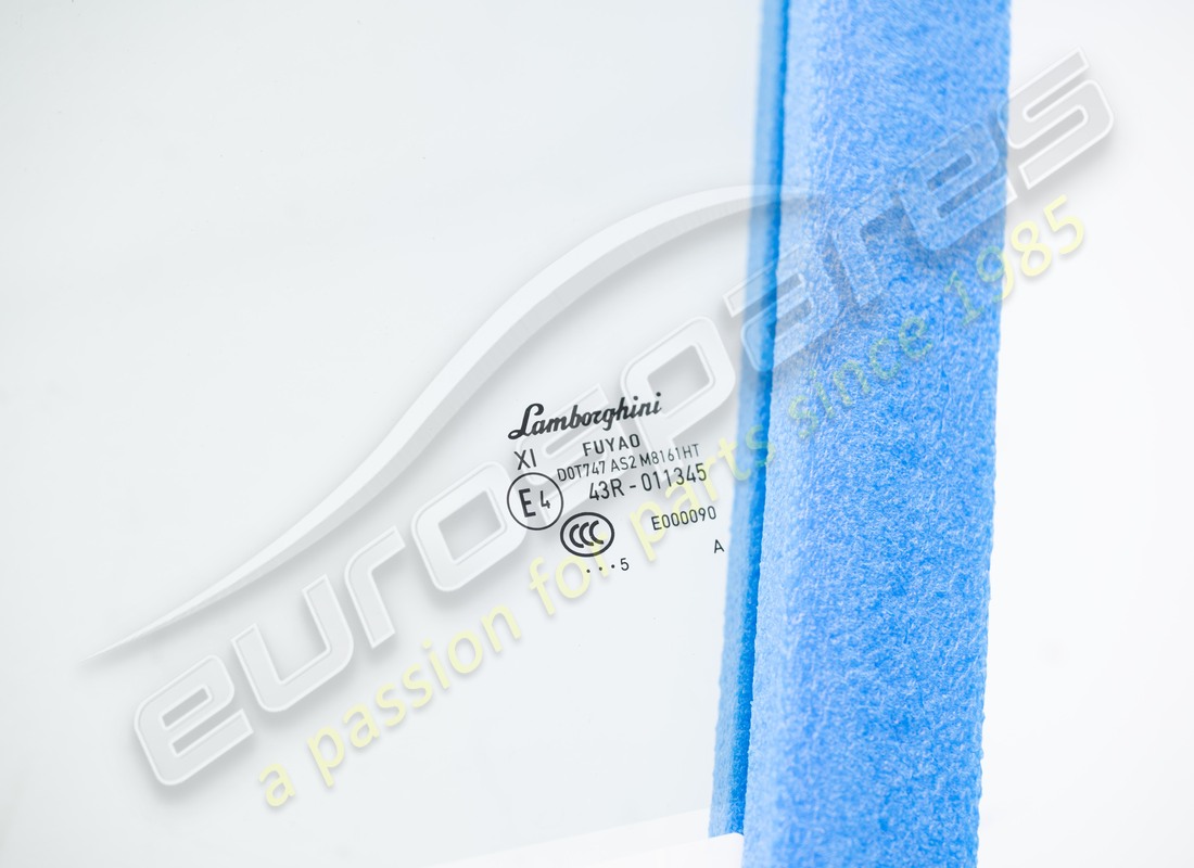NUOVO LAMBORGHINI FINESTRINO PORTA, ANTERIORE. NUMERO PARTE 4ML845021B (2) nuovo lamborghini finestrino porta, anteriore. numero parte 4ml845021b (2)