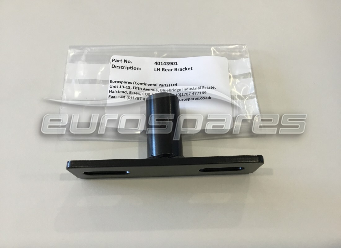 NUOVA Eurospares STAFFA PARAURTI SX. NUMERO PARTE 40143901 (1)