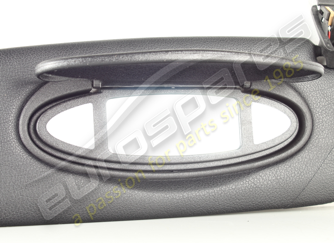 NUOVO PORSCHE PARASOLE CON SPECCHIETTO SINISTRO NERO. NUMERO PARTE 98773103110A12 (4) nuovo porsche parasole con specchietto sinistro nero. numero parte 98773103110a12 (4)
