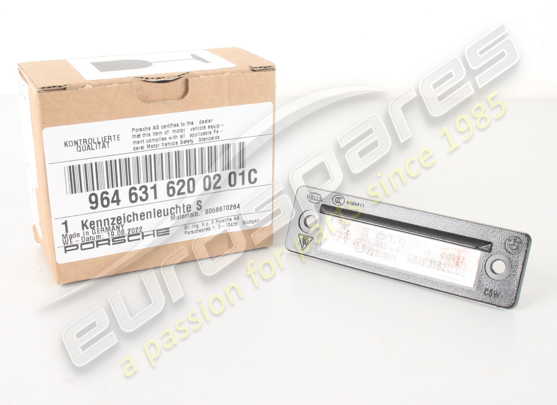 nuova porsche luce targa. numero parte 9646316200201c (1)