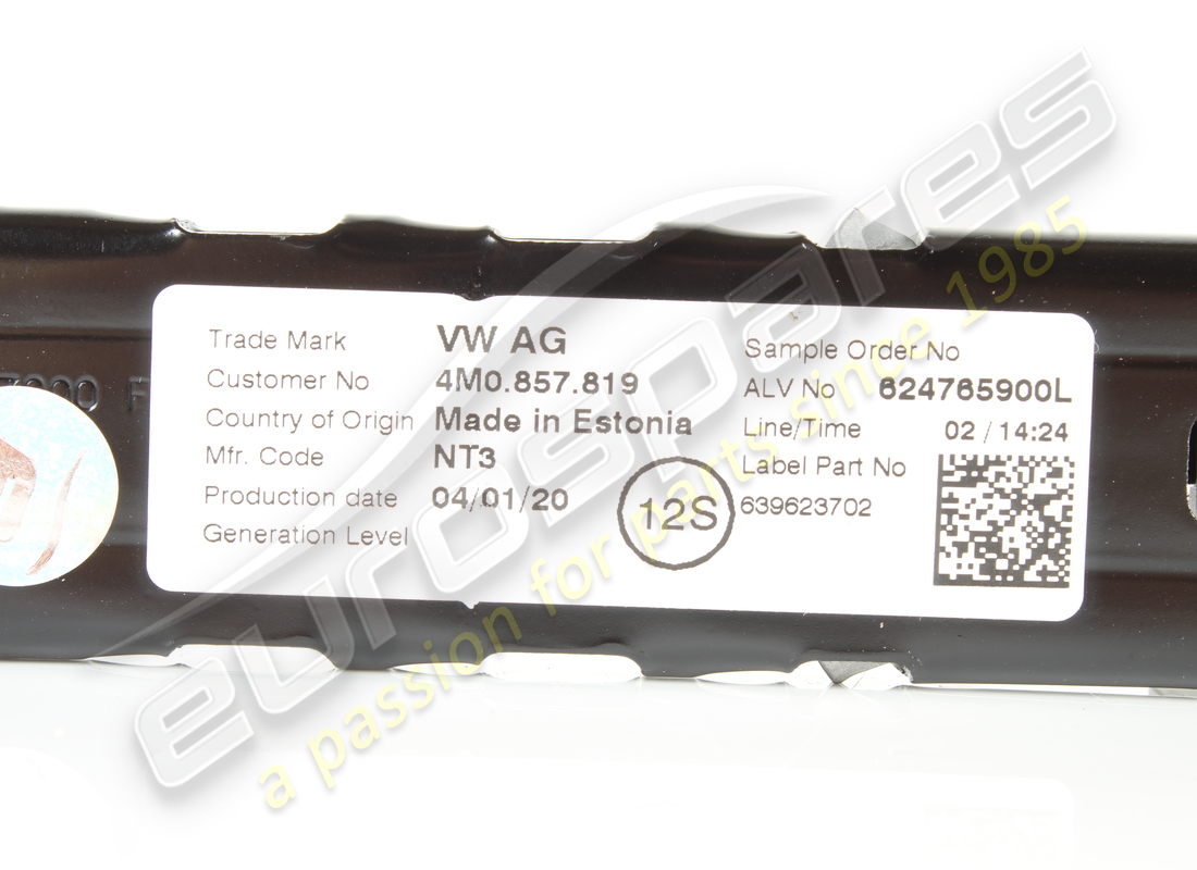 USATO LAMBORGHINI ALTEZZA CINTURA DI SICUREZZA. NUMERO PARTE 4M0857819 (2) usato lamborghini altezza cintura di sicurezza. numero parte 4m0857819 (2)