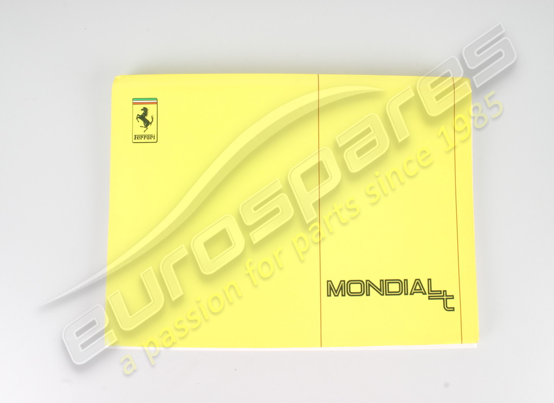 nuovo ferrari mondial t 1992 sul manuale del proprietario. numero parte 95990141 (1)