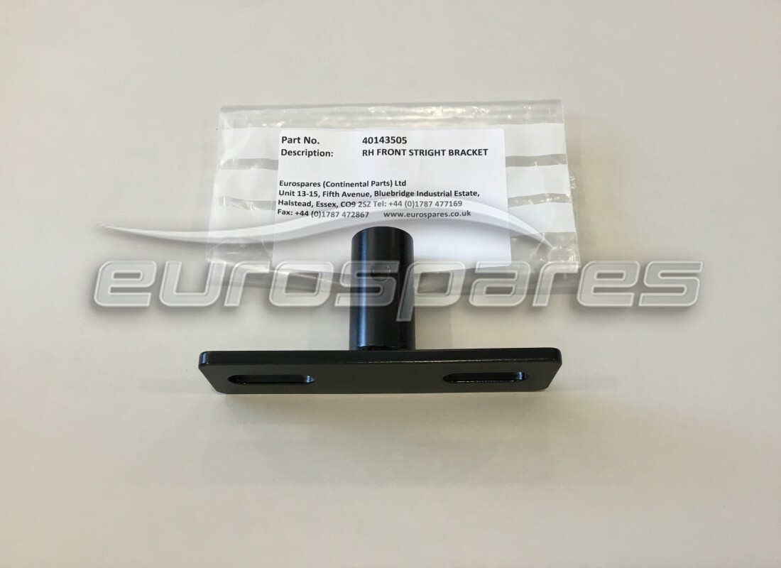 NUOVA Eurospares STAFFA PARAURTI SX. NUMERO PARTE 40143505 (1)