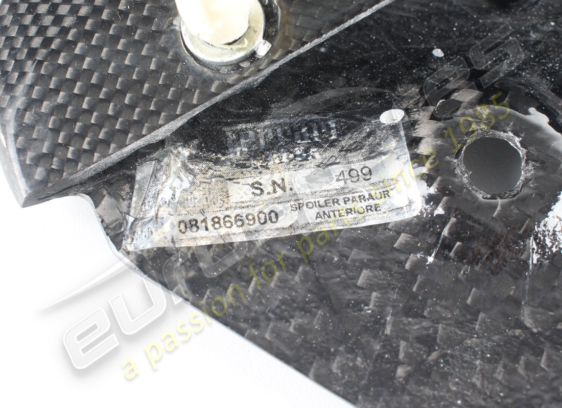 nuovo ferrari spoiler anteriore in fibra di carbonio. numero parte 81866900 (4)