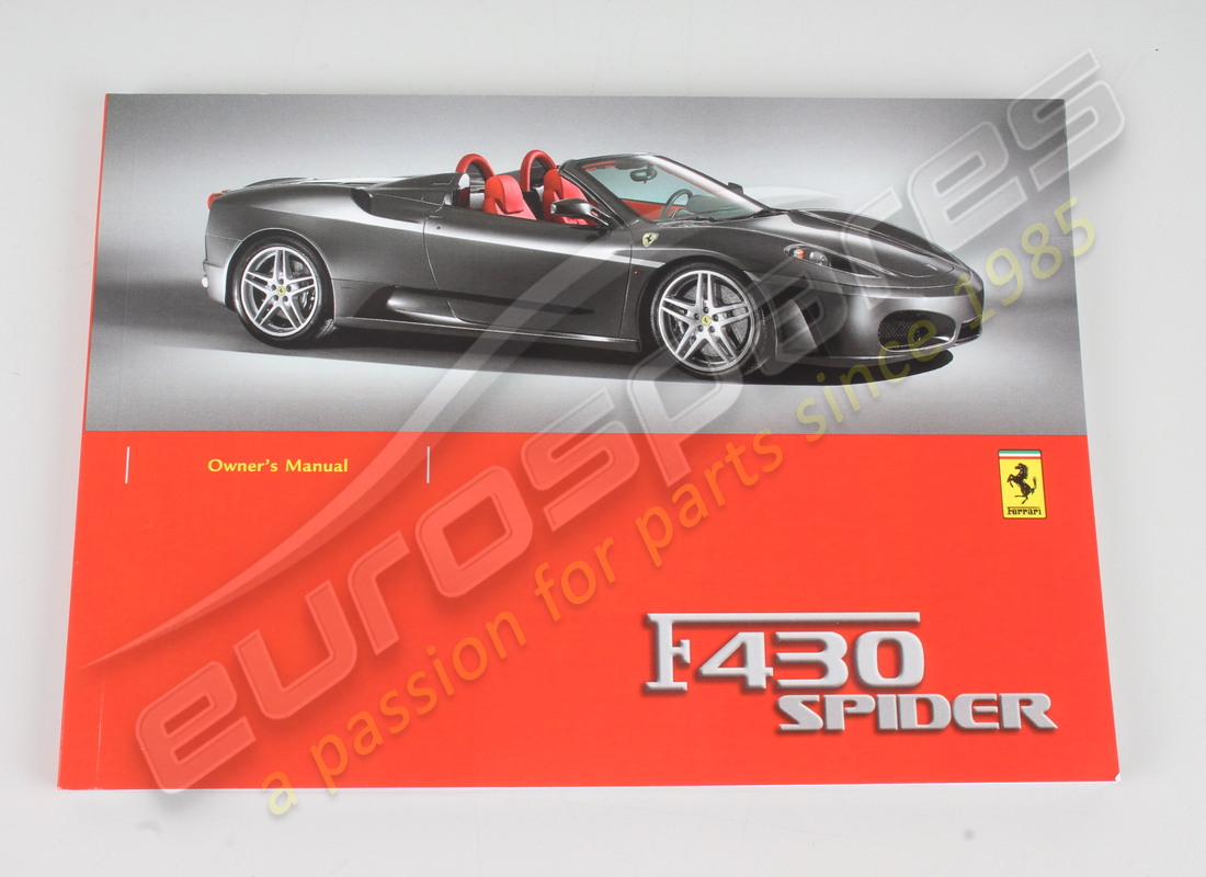 nuovo manuale ferrari. numero parte 69192400 (2)