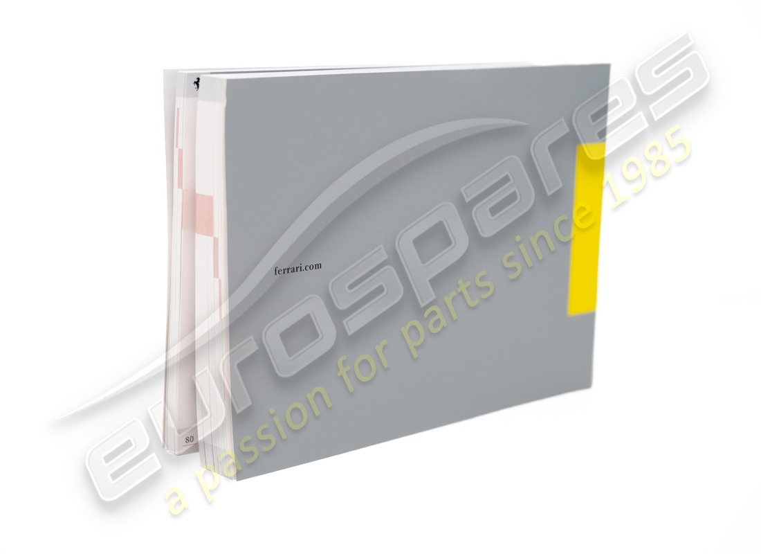 NUOVO FERRARI MANUALE DEL PROPRIETARIO. NUMERO PARTE 782136 (3) nuovo ferrari manuale del proprietario. numero parte 782136 (3)