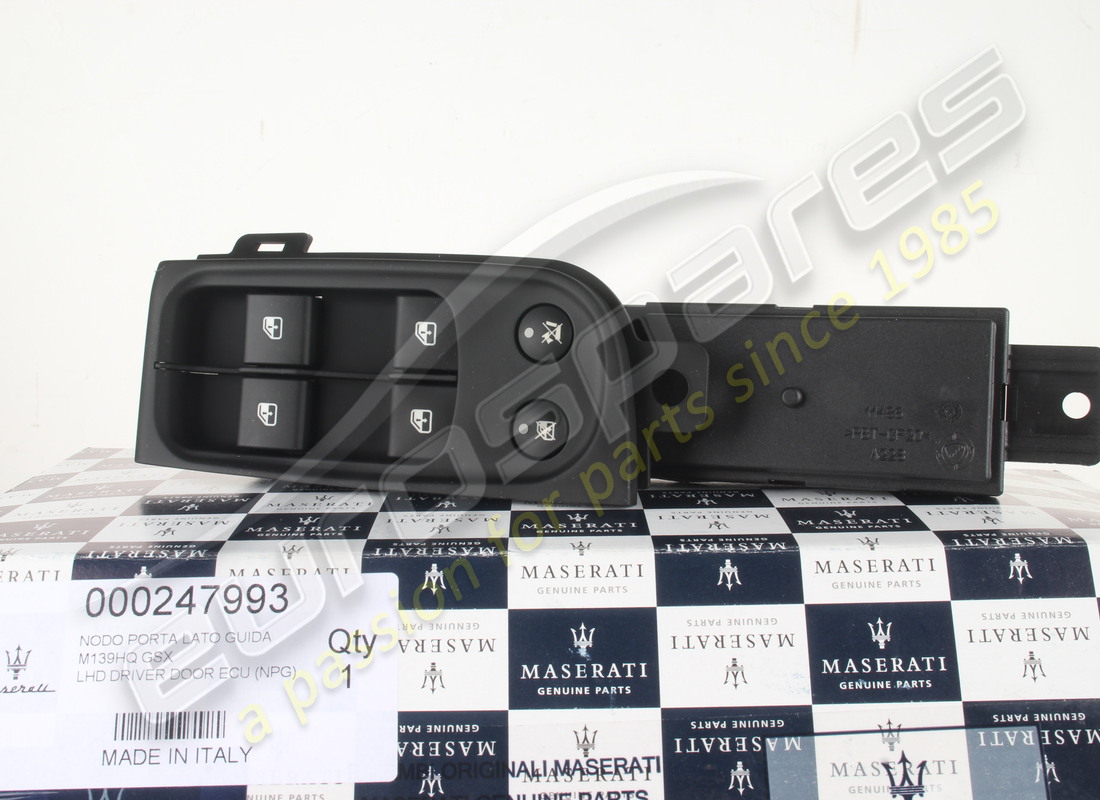 nuova maserati centralina porta conducente lhd (npg). numero parte 247993 (5)