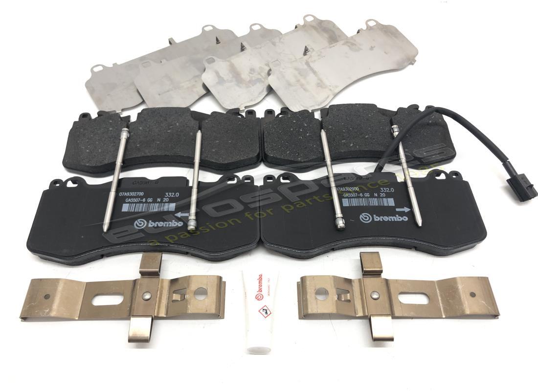 nuovo maserati anteriore pastiglie dei freni. numero parte 673010891 (1)