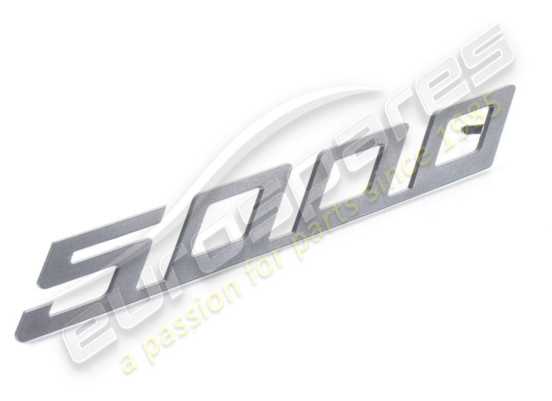 nuova lamborghini piastra in ottone 5000. numero parte 006119922 (1)