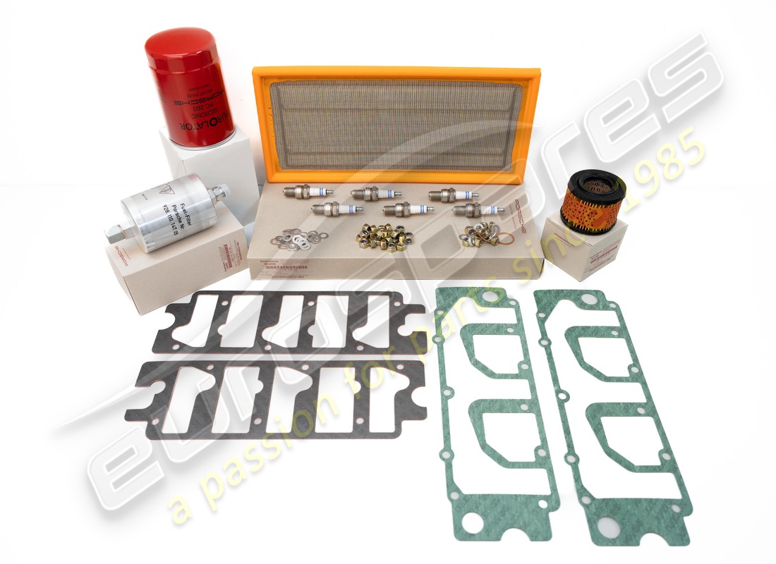 nuovo porsche set di manutenzione - per intervalli di 20,000 km - composto da: - d - mj 1981>>. numero parte 91110095601 (1)