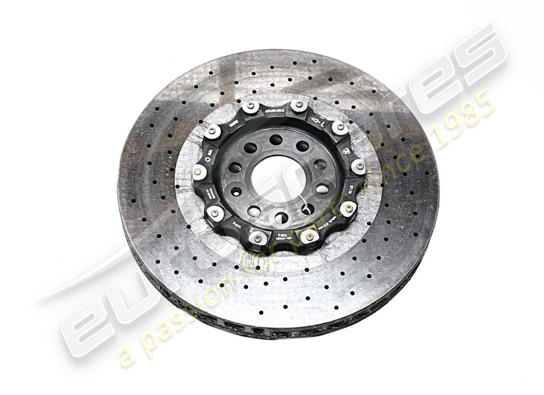disco freno in ceramica lamborghini usato (ventilato). numero parte 470615301e (1)