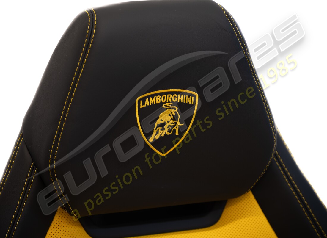 nuovo sedile destro lamborghini urus rhd (nero/giallo). numero parte 4ml881032c (5)