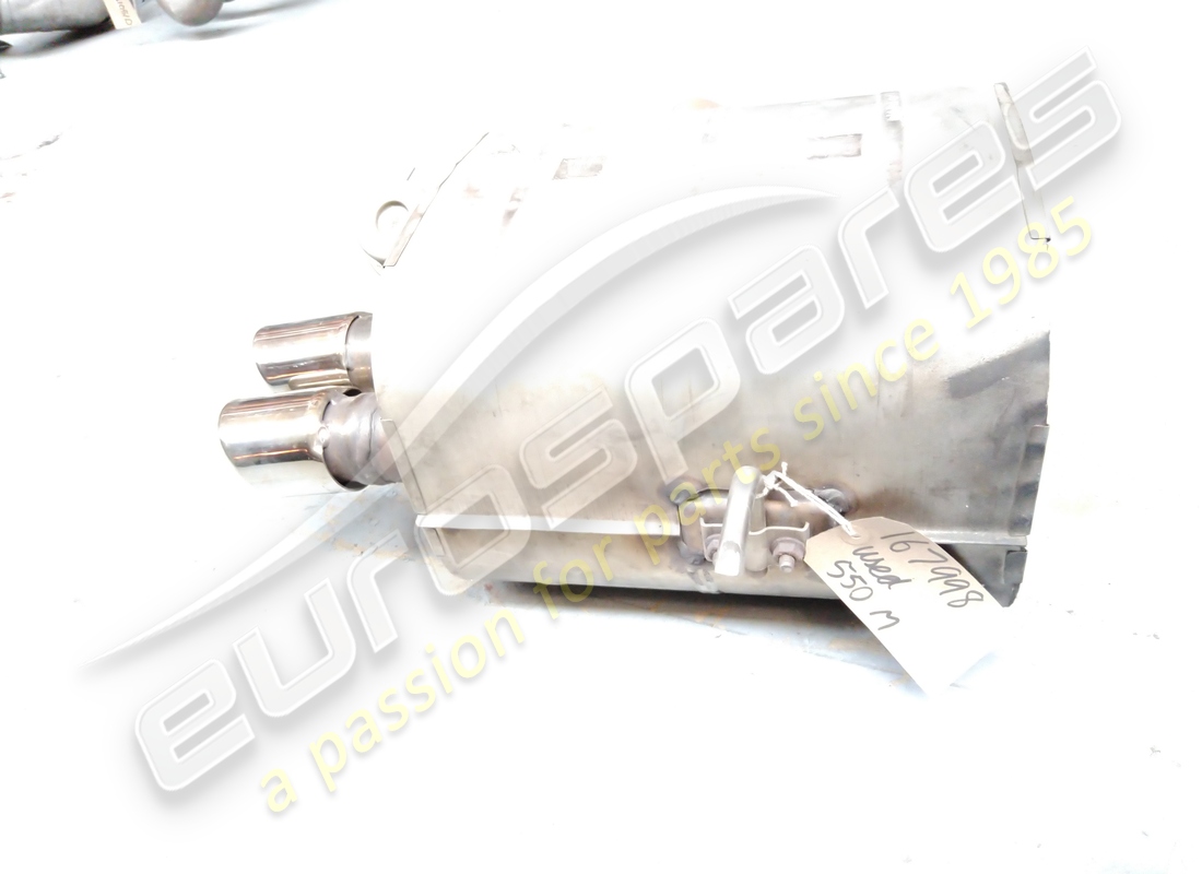 silenziatore dx usato ferrari. numero parte 167998 (4)