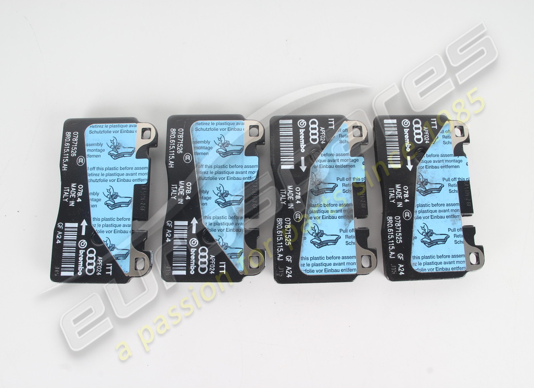 nuovo porsche 1 set di pastiglie dei freni per disco freno. codice articolo pac698151 (4)