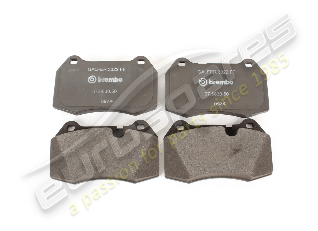 nuove maserati pastiglie freno f. vs. 107683-f.c:0. numero parte 370230039 (2)