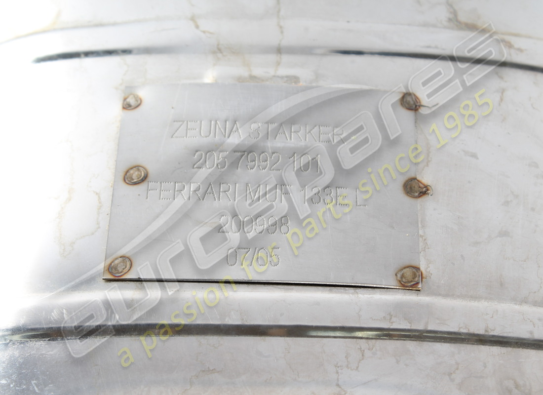 nuovo ferrari silenziatore posteriore sx. numero parte 200998 (5)