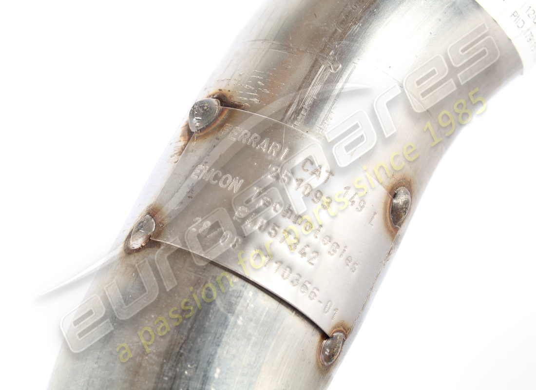 NUOVO FERRARI CATALIZZATORE RH COMPLETO MONOCAT. NUMERO PARTE 251092 (6) nuovo ferrari catalizzatore rh completo monocat. numero parte 251092 (6)