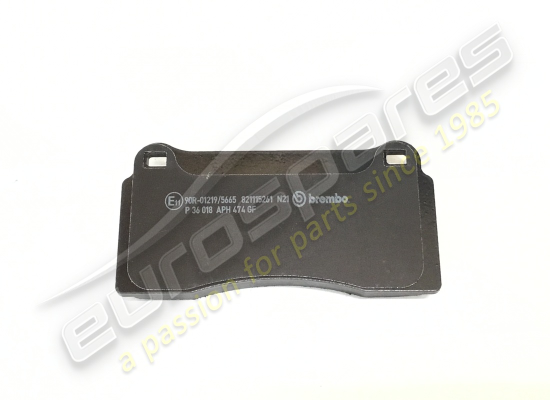 nuovo eurospares set pastiglie anteriori (brembo). numero parte 148983a (2)