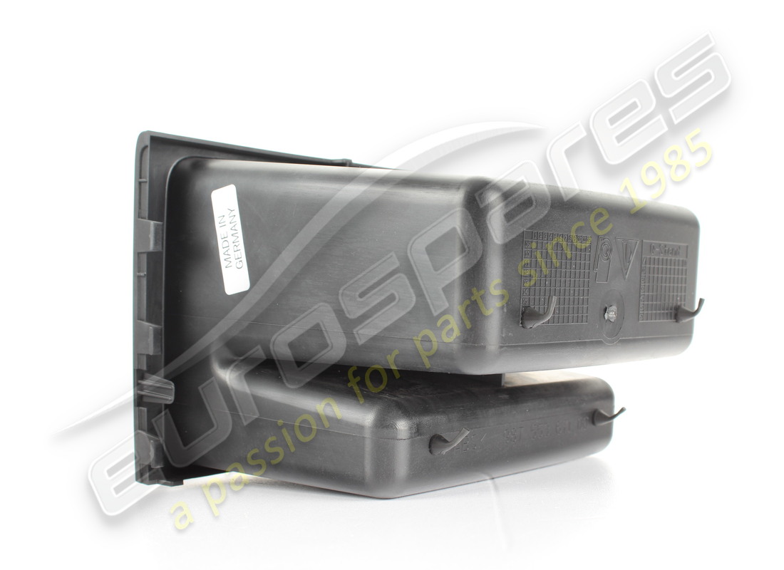 nuovo porsche scatola di stoccaggio nero opaco. numero parte 98755367100a05 (3)