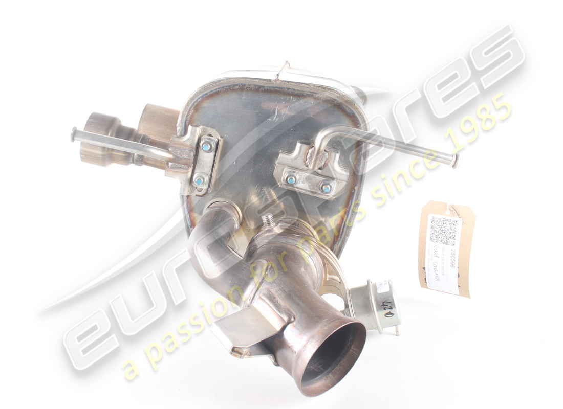 FERRARI SILENZIATORE POSTERIORE SX USATO. NUMERO PARTE 286596 (4) ferrari silenziatore posteriore sx usato. numero parte 286596 (4)