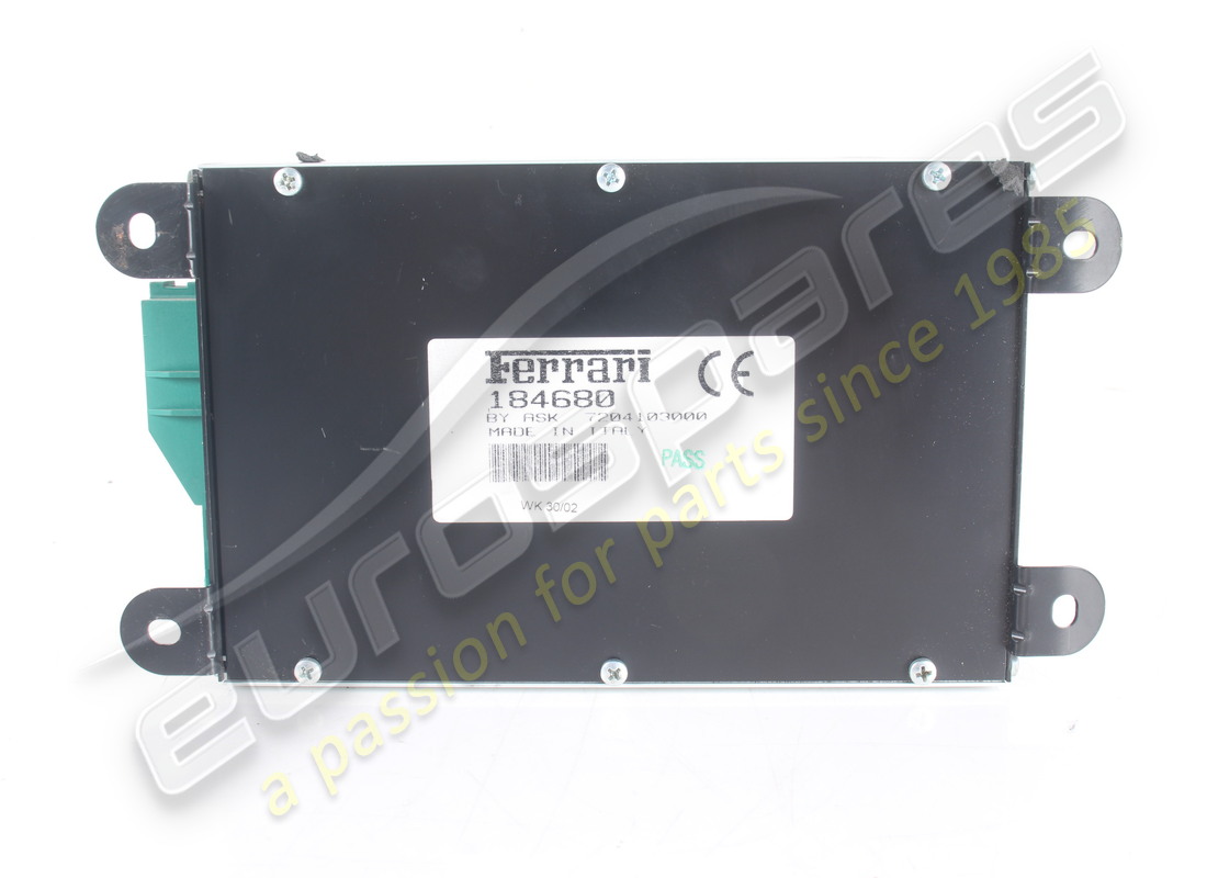 AMPLIFICATORE FERRARI USATO.. NUMERO PARTE 184680 (2) amplificatore ferrari usato.. numero parte 184680 (2)