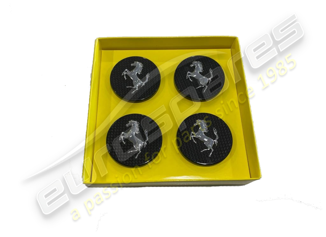 NUOVO Ferrari KIT COPRIRUOTA IN FIBRA DI CARBONIO . NUMERO PARTE 70001379 (1)