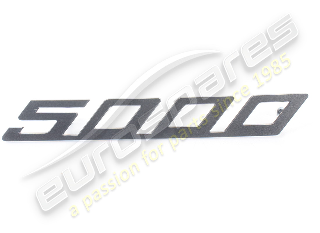 nuova lamborghini piastra in ottone 5000. numero parte 006119922 (2)