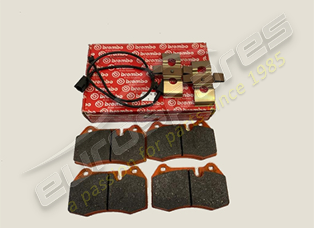 nuovo ferrari set pastiglie freno anteriore (sfida). numero parte 70000956 (1)