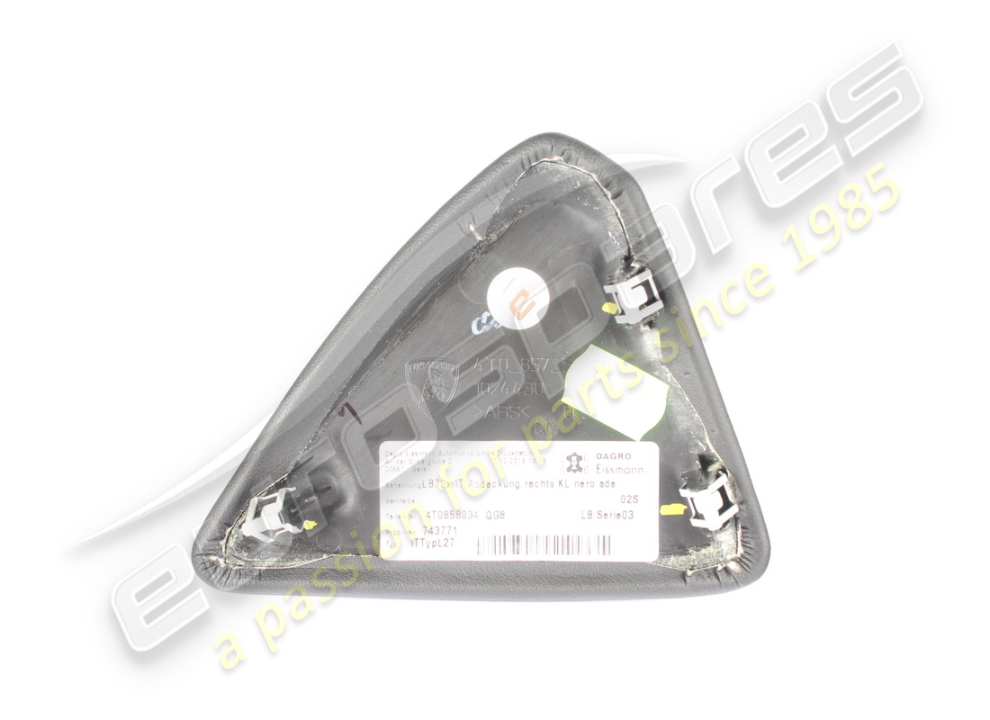 cruscotto di montaggio tappo lamborghini usato. numero parte 4t0858034a (2)