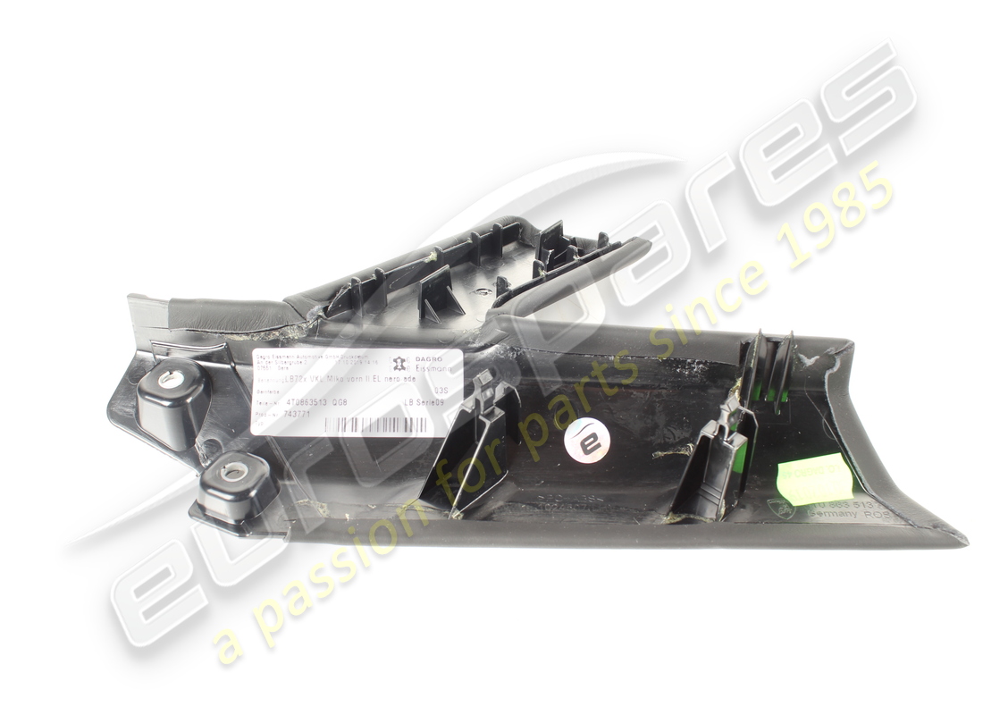 usato lamborghini parte inferiore copertura laterale sx tunn.. numero parte 4t0863513 (3)