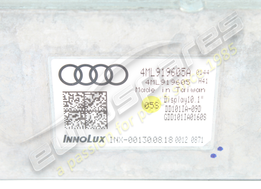 DISPLAY VISIVO LAMBORGHINI USATO. NUMERO PARTE 4ML919605A (3) display visivo lamborghini usato. numero parte 4ml919605a (3)