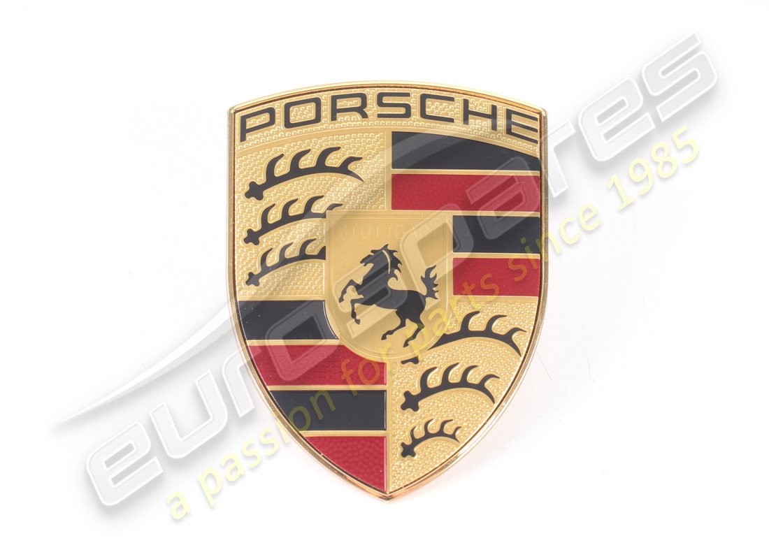 NUOVO PORSCHE DISTINTIVO PER COFANO. CODICE ARTICOLO 9P1853601 (2) nuovo porsche distintivo per cofano. codice articolo 9p1853601 (2)